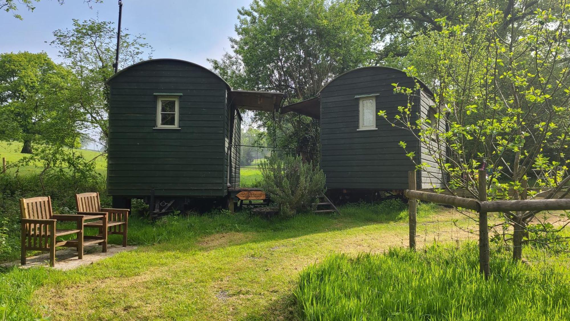Penn Bergeyn Shepherd'S Huts Exeter Extérieur photo